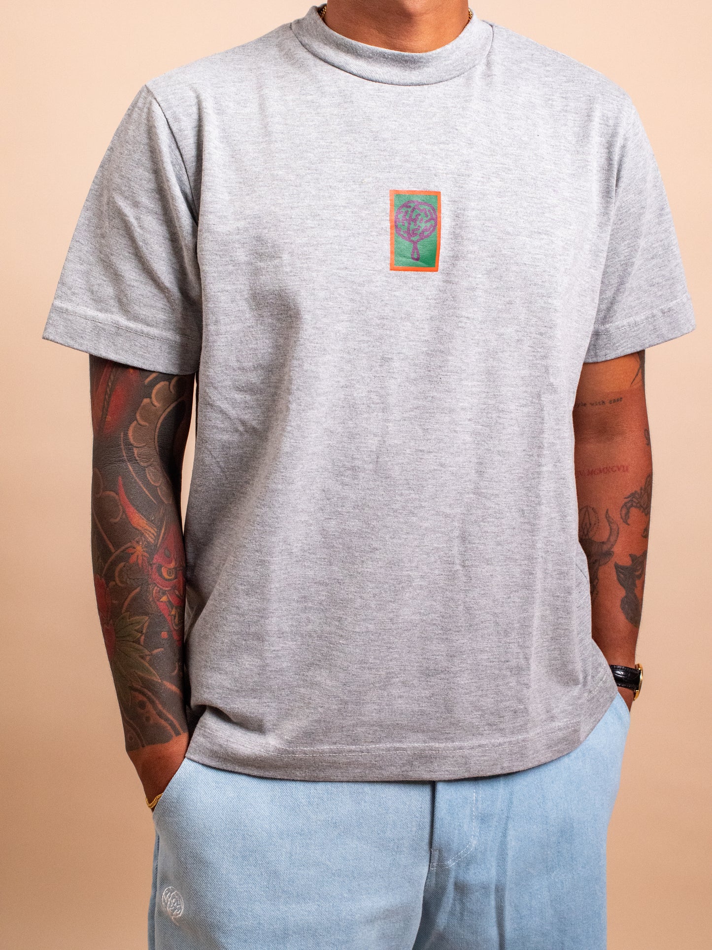 Box on Gray