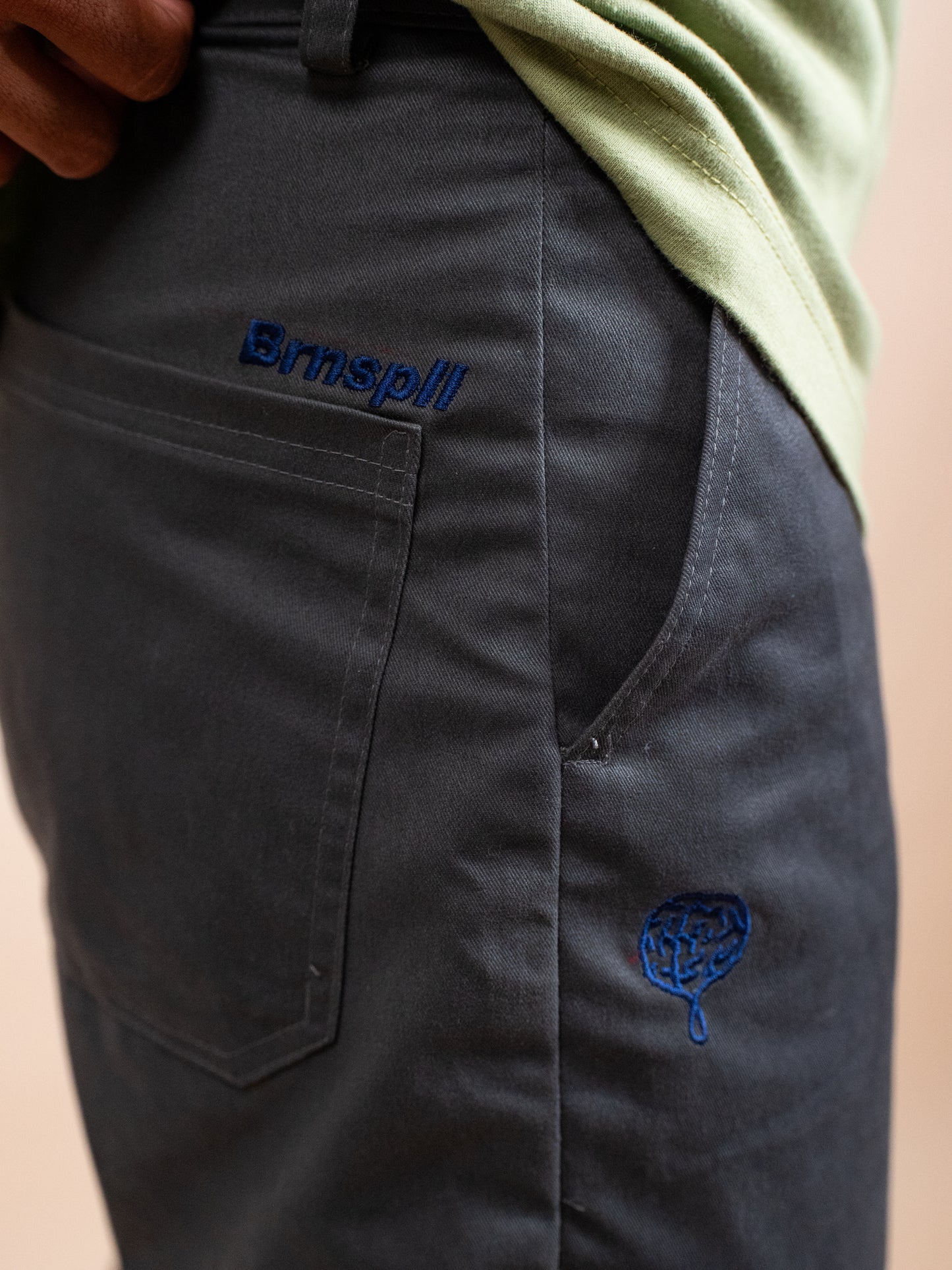 Box Pants (Gray)